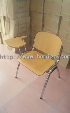 防火板培训椅, 防火板培训椅图片, 带写字板的防火板培_佛山