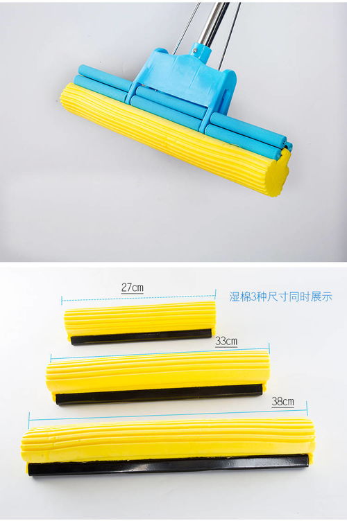 滚轮拖把头替换指南 选择通用胶棉拖把头的优势与技巧
